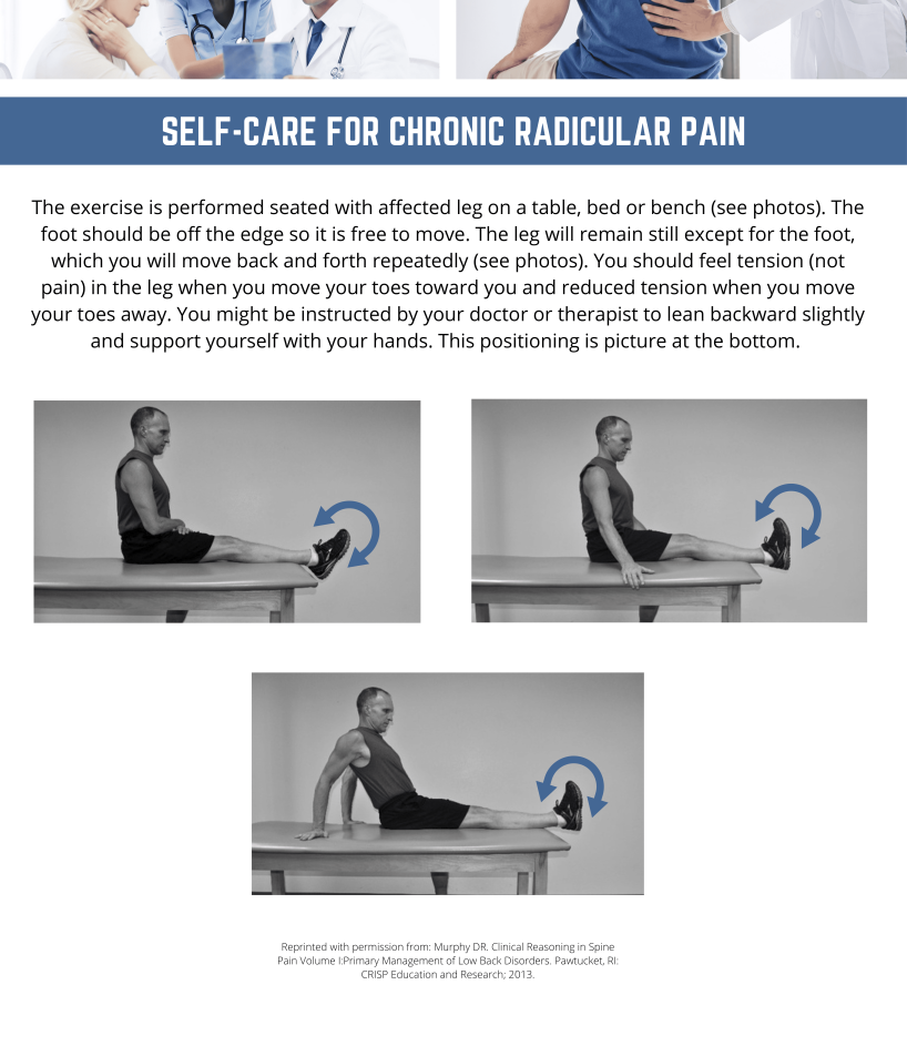 SelfCare For Chronic Radicular Pain
